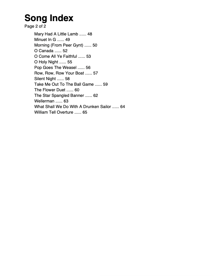 50 Essential Easy Piano Songs