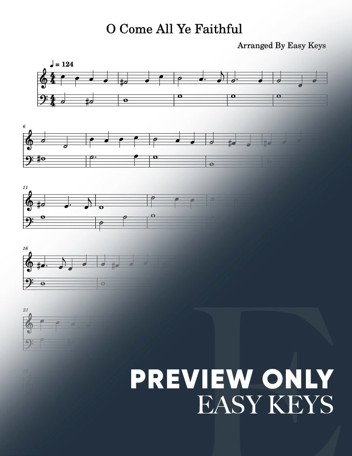 O Come All Ye Faithful