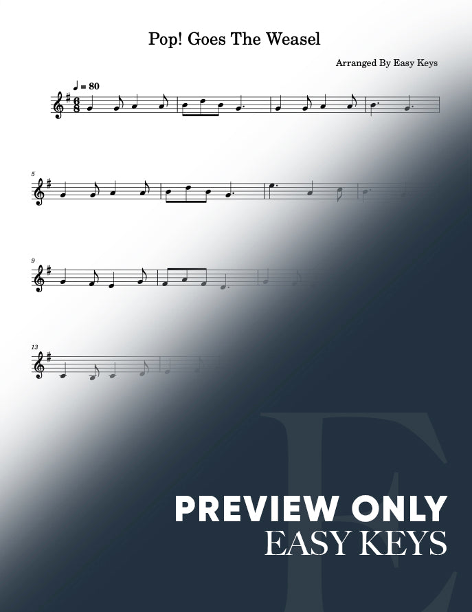 Pop, Goes The Weasel